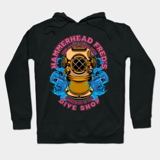 Typhoon Lagoon Hammerhead Fred's Dive Shop Bar Hoodie